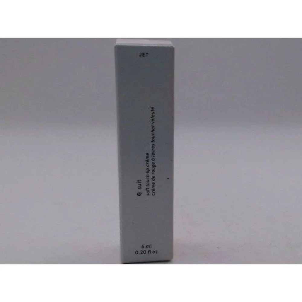 Glossier  - G Suit Soft Touch Lip Creme, Jet, BRAND NEW IN BOX